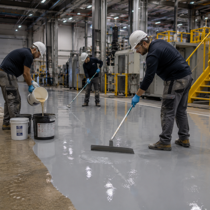 Aplicación de Resinas Industriales en Castelló